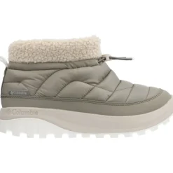Bottines*Columbia Snowtrot Shorty Grey Green